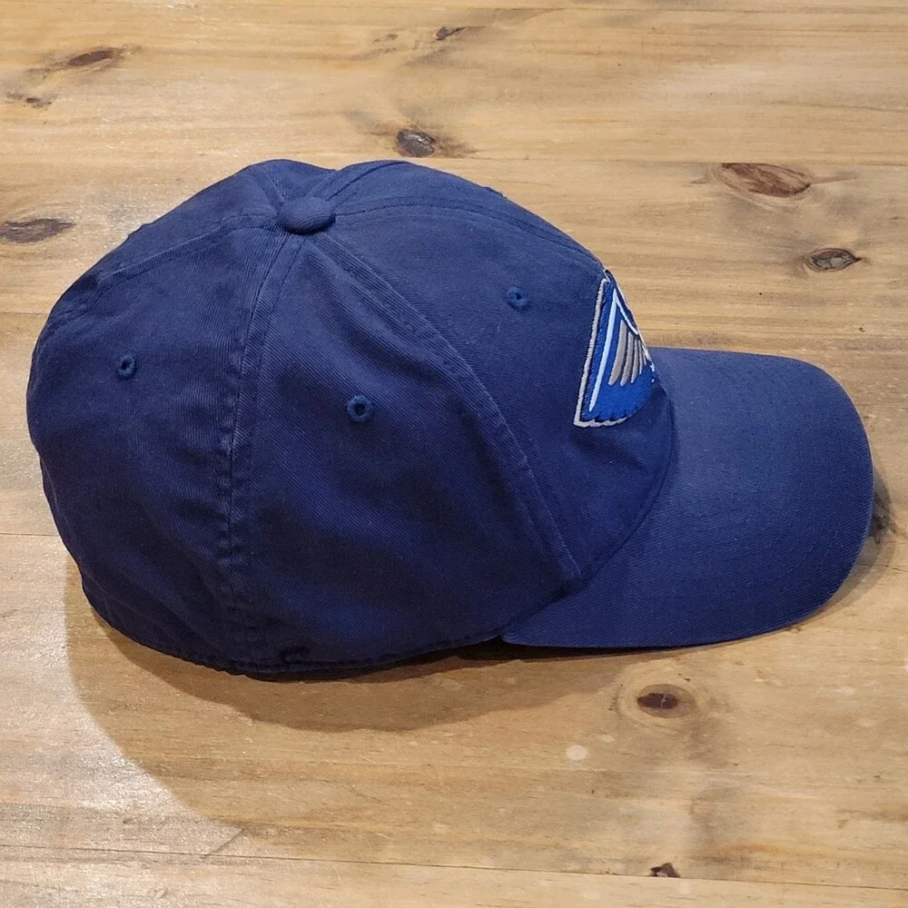 New Orleans Pelicans Hat Cap Adidas One Flex Stretch Blue NBA